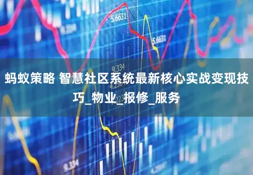 蚂蚁策略 智慧社区系统最新核心实战变现技巧_物业_报修_服务